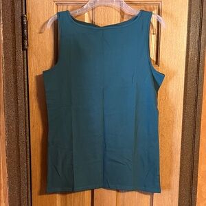 Duluth Trading Co Teal Tank Top